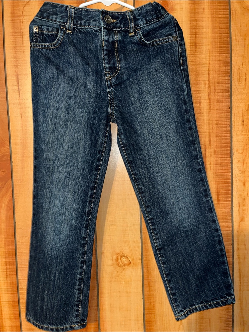 The Children's Place Dark Wash Straight-Leg Jeans